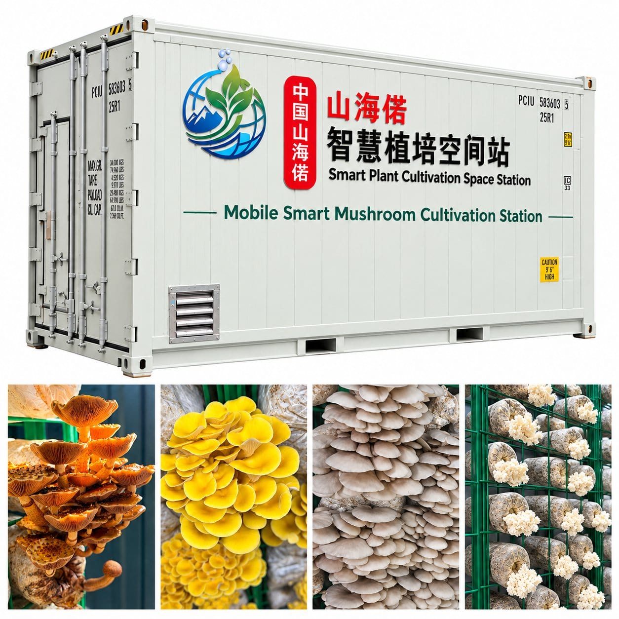 Mobile Smart Mushroom Cultivation Station