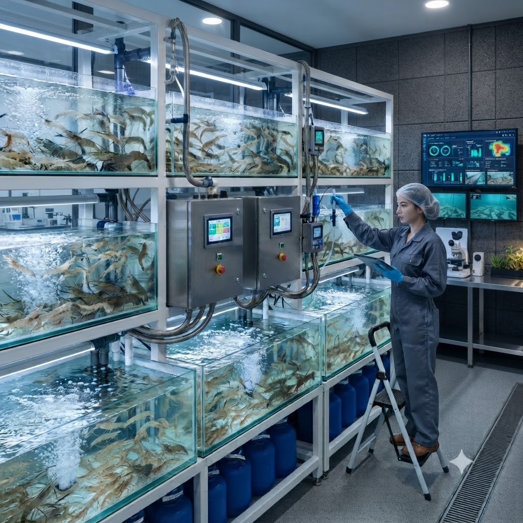Smart Shrimp Breeding Teaching & Research Container