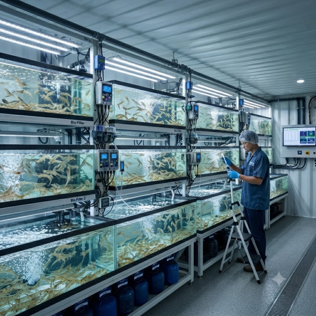 Smart Shrimp Breeding Teaching &amp;amp; Research Container